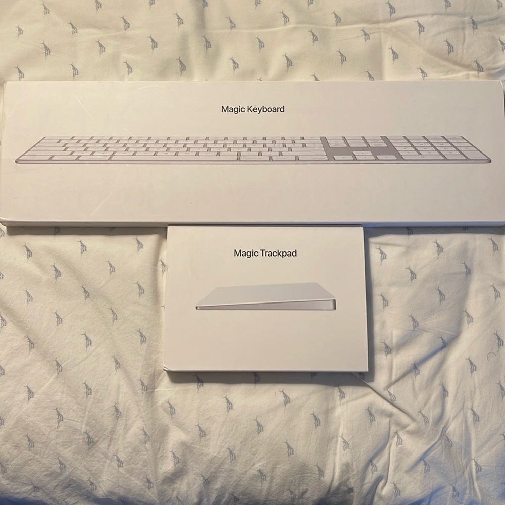 Magic Keyboard and Magic Trackpad